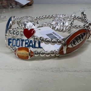 Brand New - Fashion Leader Football Mom Bracelet